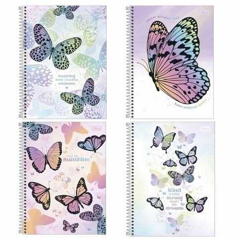 Caderno Espiral Capa Dura 1 Matéria 80 Fls Daisy - Tilibra