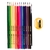 Lápis de Cor Aquarelável Estojo com 12 Cores - Leo&Leo - comprar online