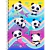 Caderno Panda Lovely Friend Espiral Capa Dura 1 Matéria 80 Fls - Tilibra - comprar online