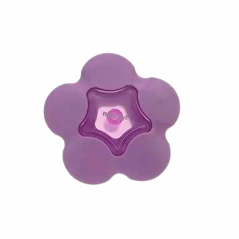 Borracha Escolar Love Flowers - Molin - Roxo