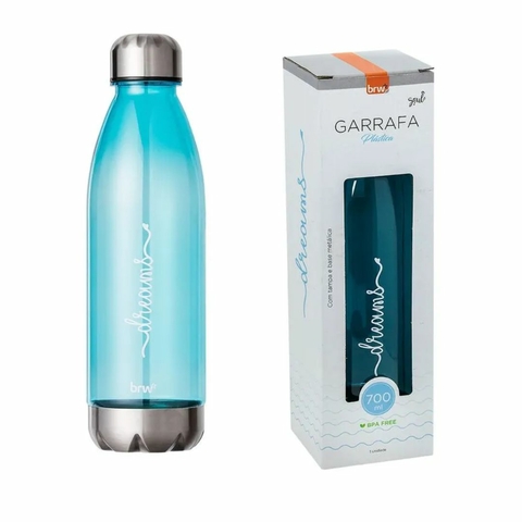 Garrafa Plástica Dreams 700ML Azul - BRW