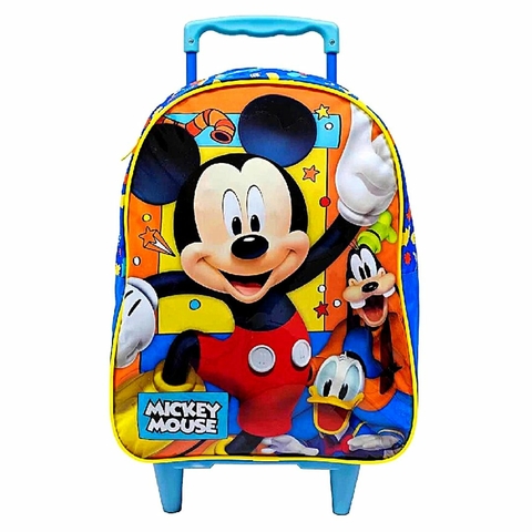 Mochila de Rodinha Infantil Mickey Mouse - Xeryus