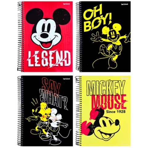 Caderno Universitário Mickey 10 Matérias - Star School - comprar online