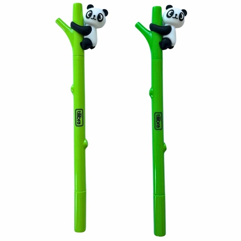 Caneta Gel com Tampa 0.5mm Panda - Tilibra