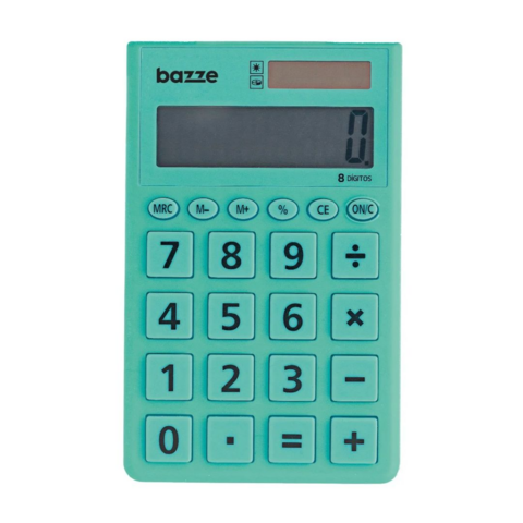 Calculadora de Bolso 8 Dígitos Office Slim - Bazze