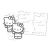 Quebra-Cabeça Para Colorir 3D de Papel Hello Kitty - Leonora na internet