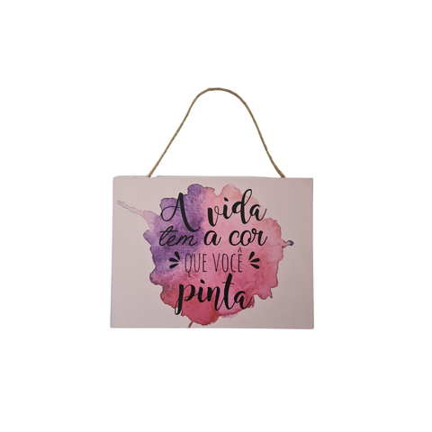 Quadro Decorativo Frases Inspiradoras - FWB