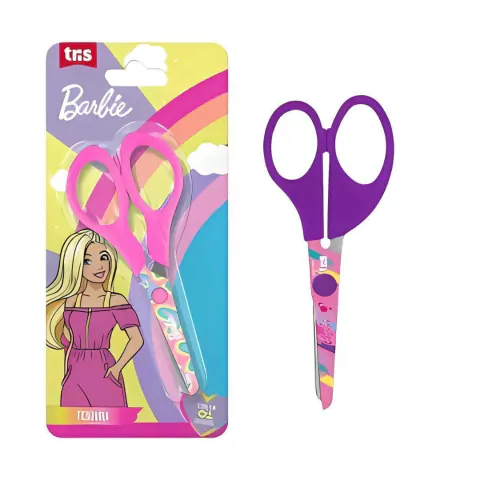 Tesoura Escolar 13 cm Barbie - Tris