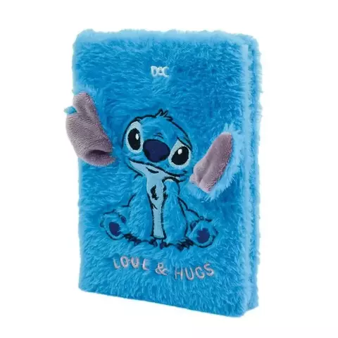 Caderno De Anotações Fluffy Stitch 80 Folhas - Dac