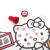 Kit para Colorir com Carimbos Hello Kitty - Leonora na internet