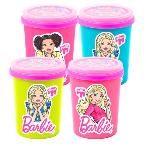 Slime Barbie com Charms Gelelé 180g - Doce Brinquedo