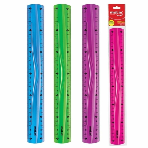 Régua de 30 Cm Colors - Molin