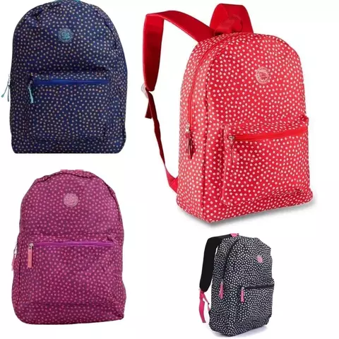 Mochila de Costas Estampa Bolinhas - Clio - comprar online