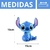 Boneco Stitch Vinil Disney - Roma na internet