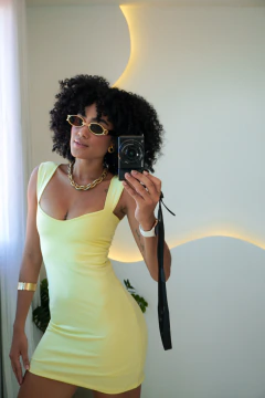 Vestido Curto Suplex - Use coisas de diva