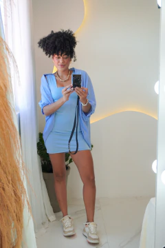 Vestido Curto Suplex