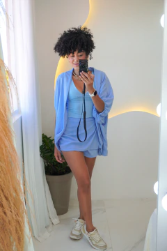 Conjunto Dunna Short Saia \+ Kimono - comprar online
