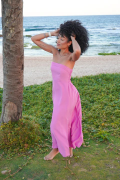 Vestido Longo em Viscolinho - loja online