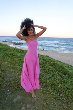 Vestido Longo em Viscolinho - comprar online