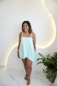 Conjunto de blusa assimétrica e short - comprar online