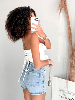 Cropped flor - comprar online