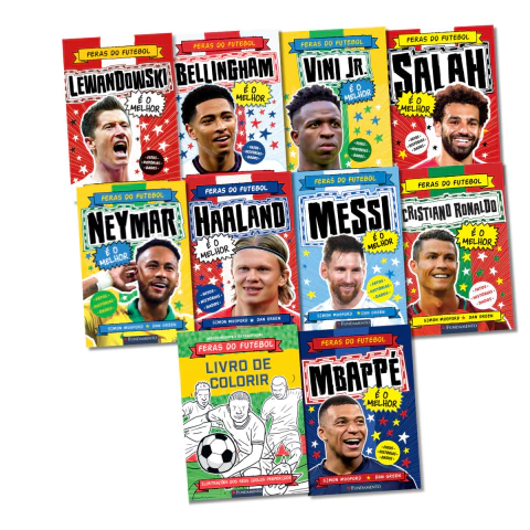 Kit Feras - 9 Livros + Livro de Colorir