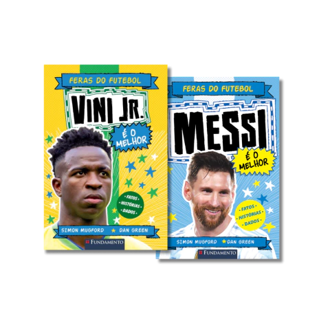 Kit Feras do Futebol: Messi + Vini Jr