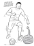Imagem do Feras do Futebol: Livro de Colorir