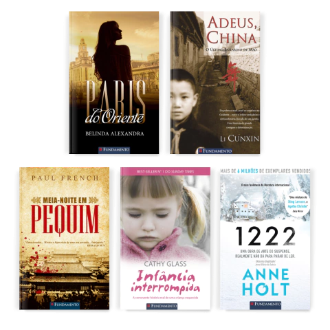 Kit Sagas Envolventes - 5 Livros - comprar online