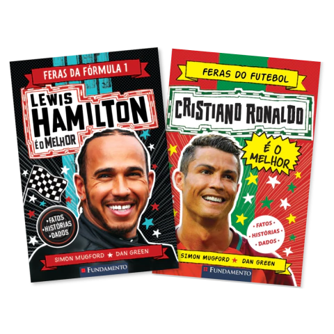Kit Feras F1 Hamilton + Feras do Futebol CR7 - comprar online