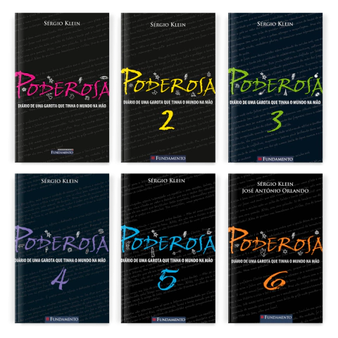 Kit Poderosa - 6 Livros Coleção Completa - comprar online