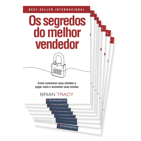Kit Com 50 Livros Os Segredos do Melhor Vendedor - comprar online