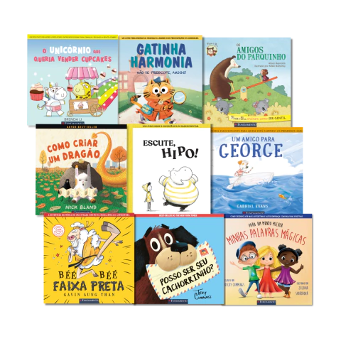 Kit 9 Livros Infantis para Crianças de 3-6 Anos (Picture Books) - comprar online