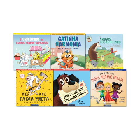 Kit 6 Livros Infantis para Crianças de 3-6 Anos (Picture Books) - comprar online