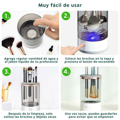 Limpiador Eléctrico de Brochas de Maquillaje – ¡Limpieza Rápida y Profesional! en internet