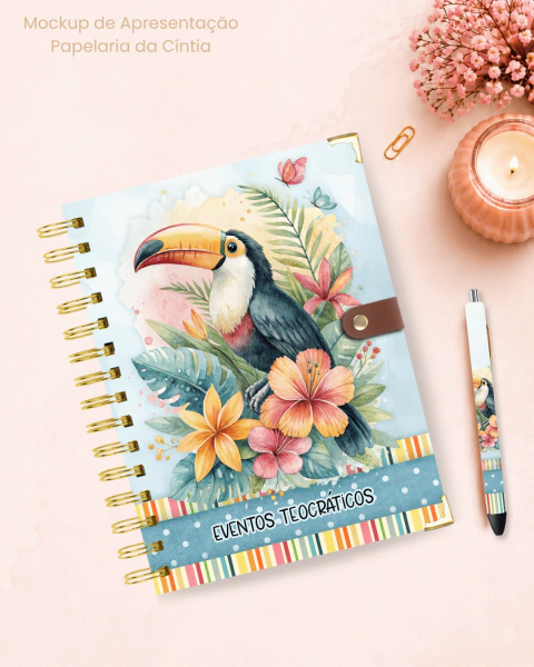 Caderno Permanente para Eventos Teocráticos – Coleção Tucanos