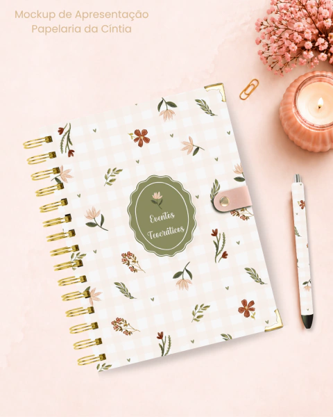 Caderno Permanente para Eventos Teocráticos – Coleção Jardim