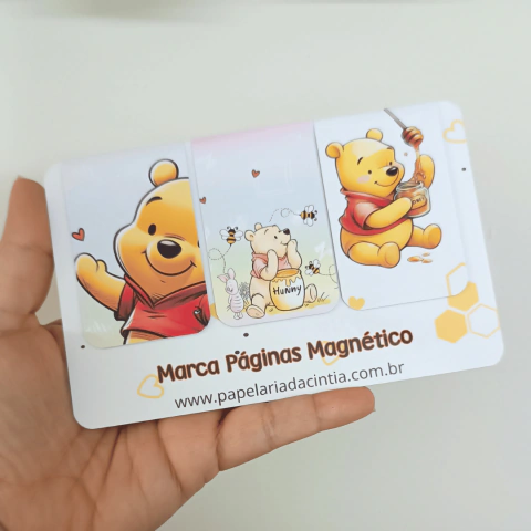Trio de Marca Páginas - Pooh