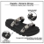 Kit 2 Papete Vizzano Feminina Strass Brilho Tratorada Original - Krokodilus