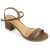 Sandália Vizzano Salto Grosso Feminina Com Fivela Conforto - comprar online