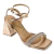 Sandália Vizzano Feminina Salto Bloco Strass Festa 6464-119 - comprar online