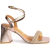 Sandália Vizzano Feminina Salto Bloco Strass Festa 6464-119 - comprar online