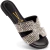 Sandália Vizzano Rasteira H Trilho Strass Pedraria Original - comprar online