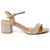 Sandália Vizzano Salto Grosso Feminina Com Fivela Conforto - comprar online