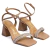 Sandália Vizzano Feminina Salto Bloco Strass Festa 6464-119 - comprar online