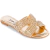 Sandália Vizzano Rasteira H Trilho Strass Pedraria Original - comprar online