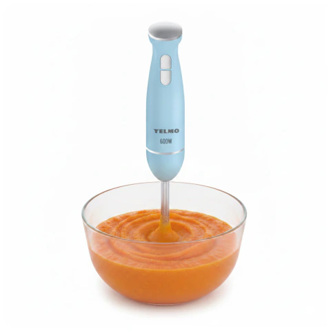 Licuadora De Mano Yelmo Lm-1551 600w Acero Inoxidable