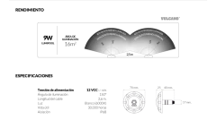 Luminaria Subacuática LUMIPOOL Vulcano 9W - comprar online