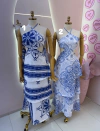 VESTIDO LONGO MICKAELLY - comprar online