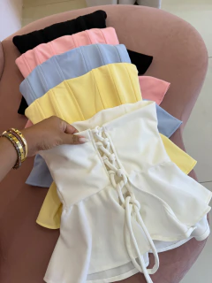 BATINHA PEPLUM. - comprar online